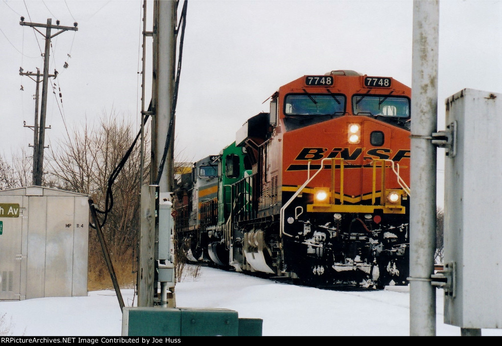 BNSF 7748 West